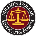 Million Dollar Advocates Forum Badge